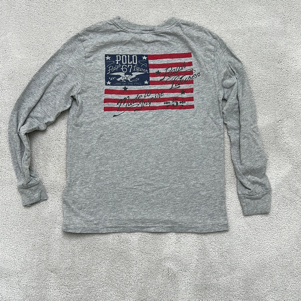 Kids Polo Long Sleeve T-shirt